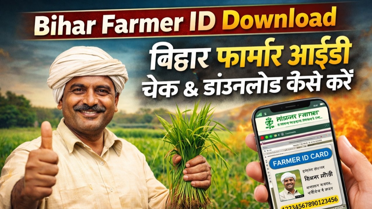 Bihar Farmer ID Download : अभी चेक करें आपकी फार्मर ID बनी है या नहीं! 1 Bihar Farmer ID Download : अभी चेक करें आपकी फार्मर ID बनी है या नहीं!