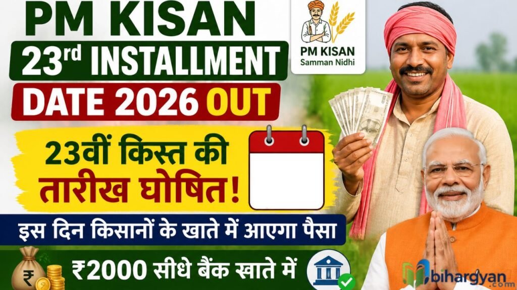 PM Kisan 23rd Installment Date 2026