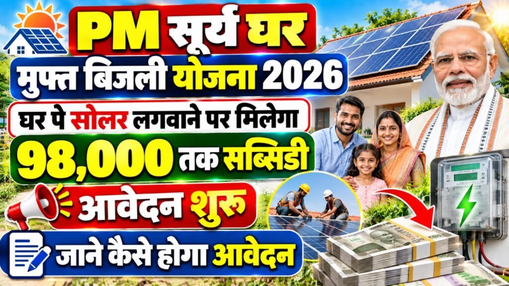 PM Surya Ghar Muft Bijli Yojana 2026