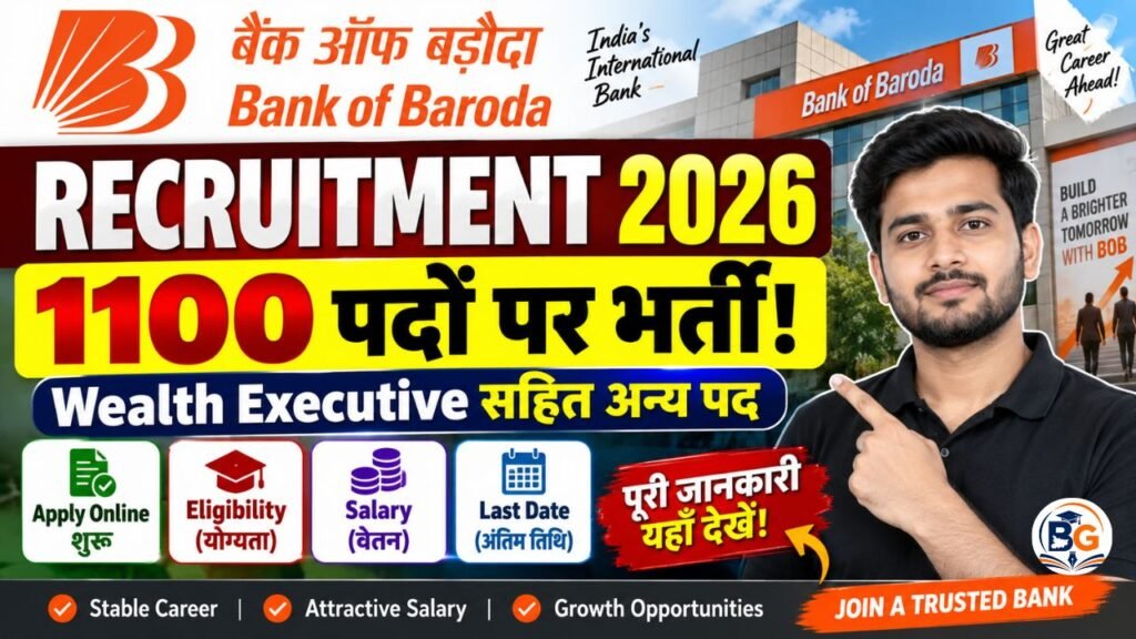 Bank of Baroda Recruitment 2026