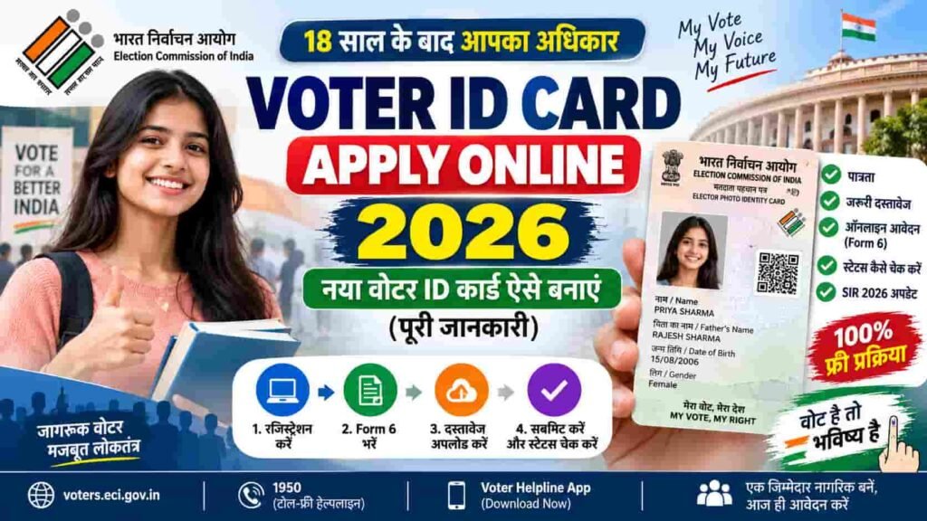 Voter ID Card Apply Online 2026