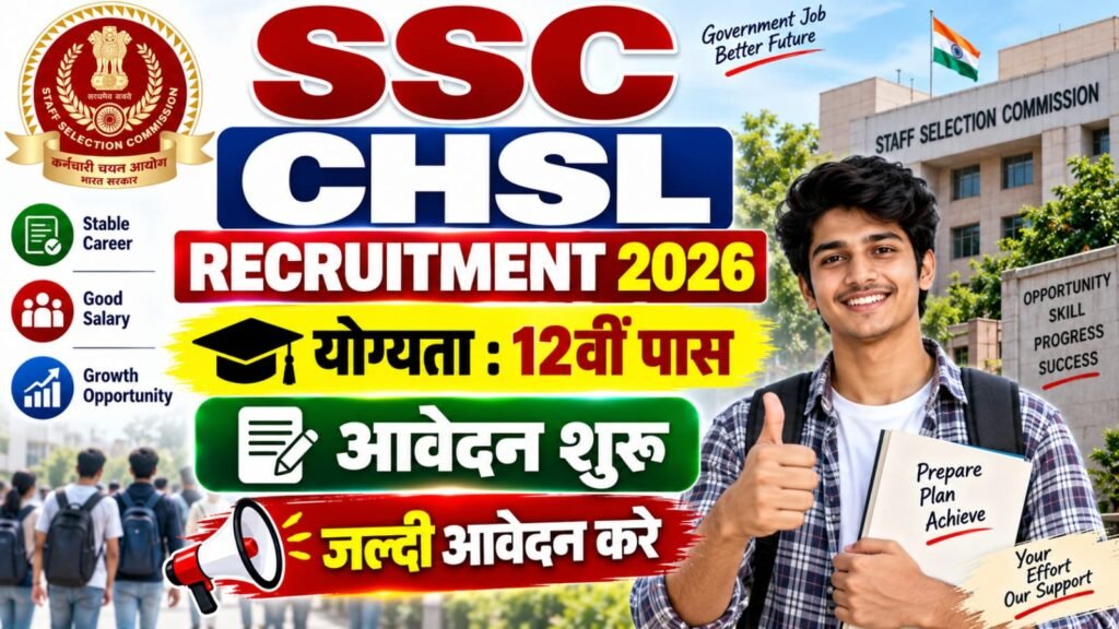 SSC CHSL Recruitment 2026