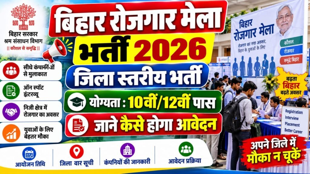 Bihar Rojgar Mela 2026