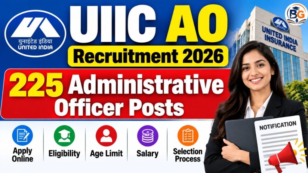 UIIC AO Recruitment 2026