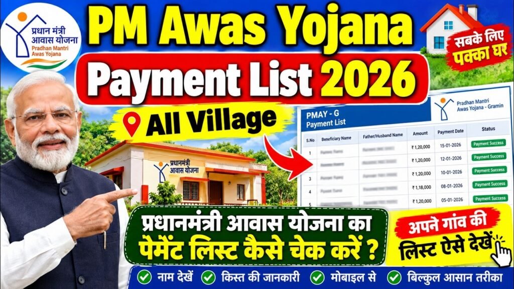 PM Gramin Awas Yojana List 2026