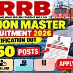 RRB Station Master Recruitment 2026 Notification Out: 1250 Posts, Eligibility, Age Limit, Apply Online