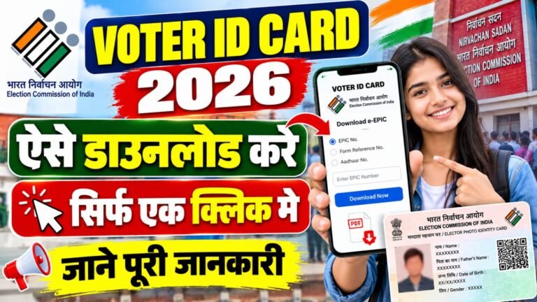 Voter ID Card Download 2026: घर बैठे Online ऐसे Download करें Voter ID Card