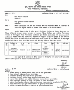 Bihar Teacher Vacancy 2026